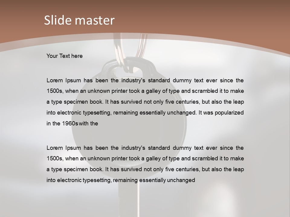 Success Hold Buy PowerPoint Template