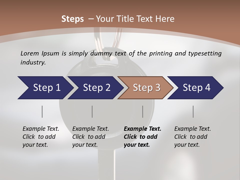 Success Hold Buy PowerPoint Template