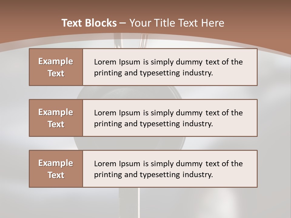 Success Hold Buy PowerPoint Template