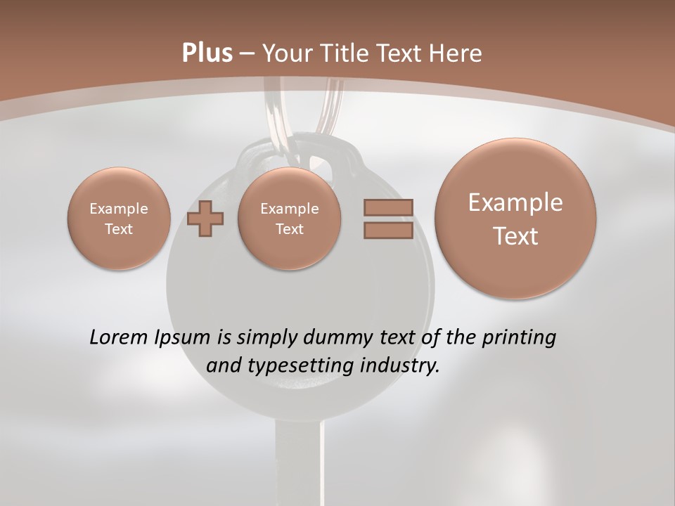 Success Hold Buy PowerPoint Template