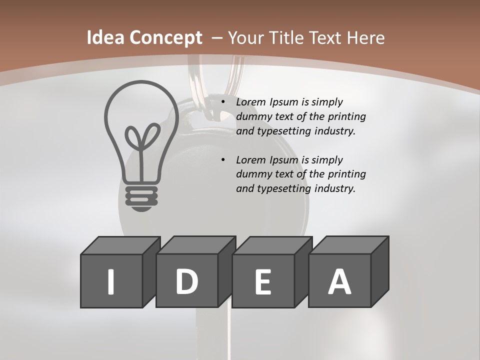 Success Hold Buy PowerPoint Template