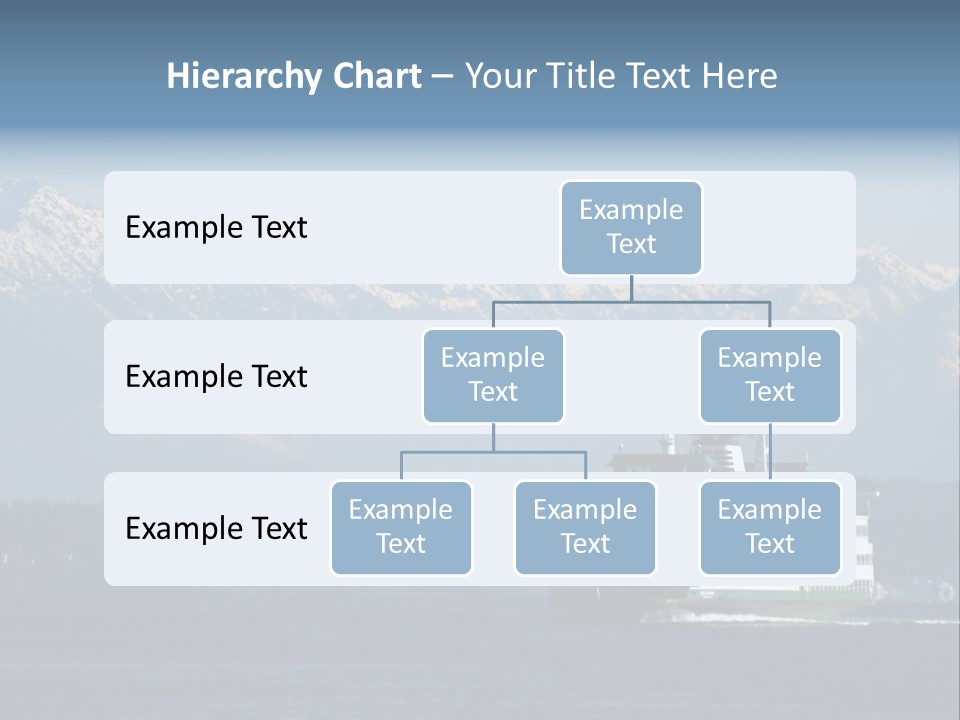 Ferry Puget Sound PowerPoint Template