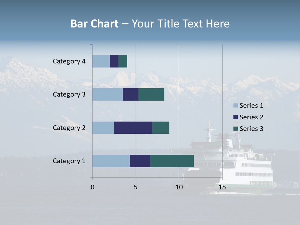 Ferry Puget Sound PowerPoint Template