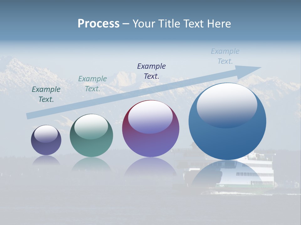 Ferry Puget Sound PowerPoint Template