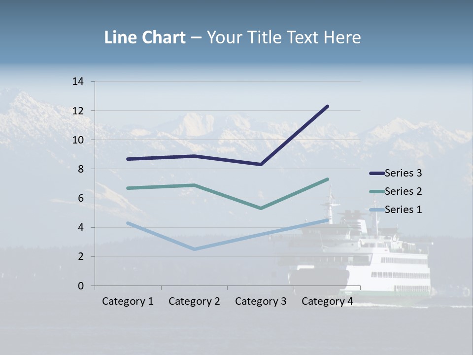 Ferry Puget Sound PowerPoint Template