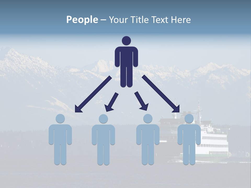 Ferry Puget Sound PowerPoint Template