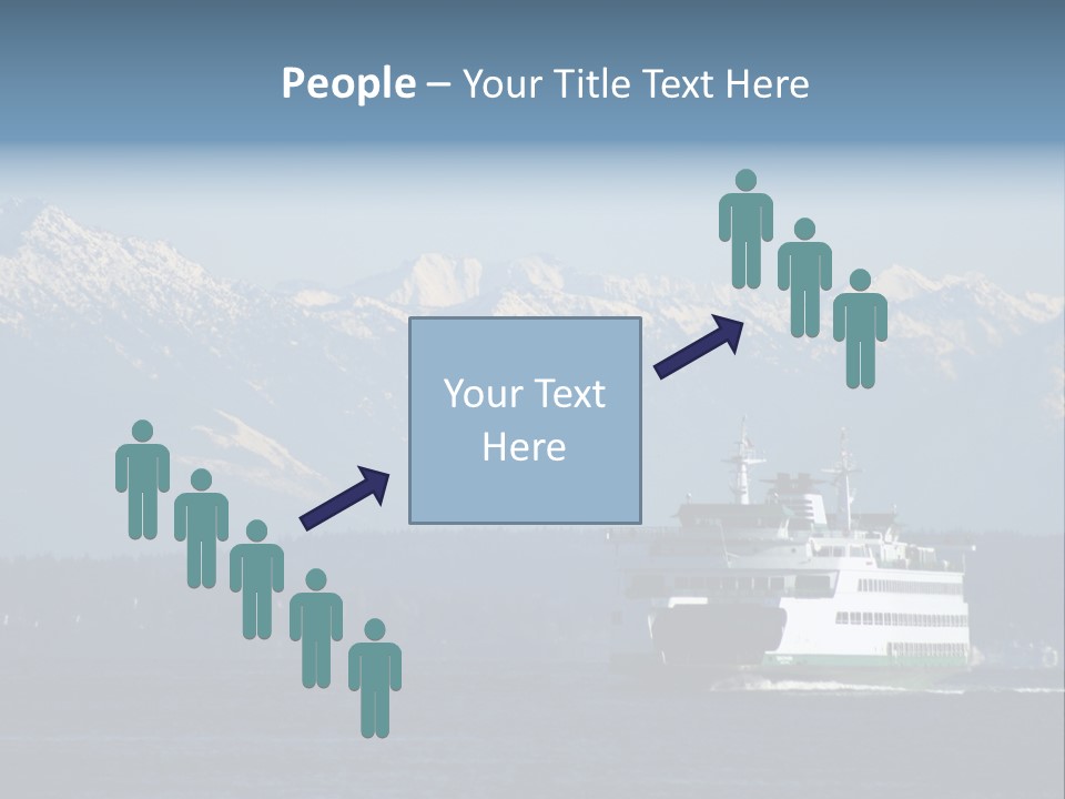 Ferry Puget Sound PowerPoint Template