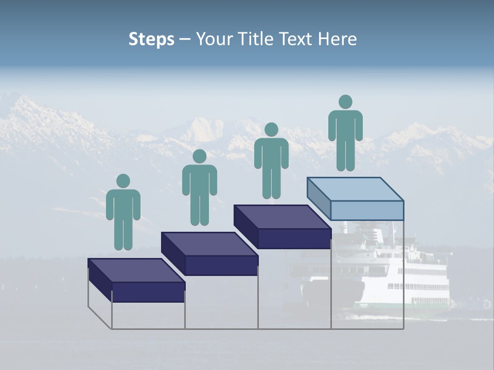 Ferry Puget Sound PowerPoint Template