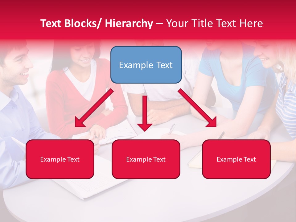 College Smile Teenager PowerPoint Template