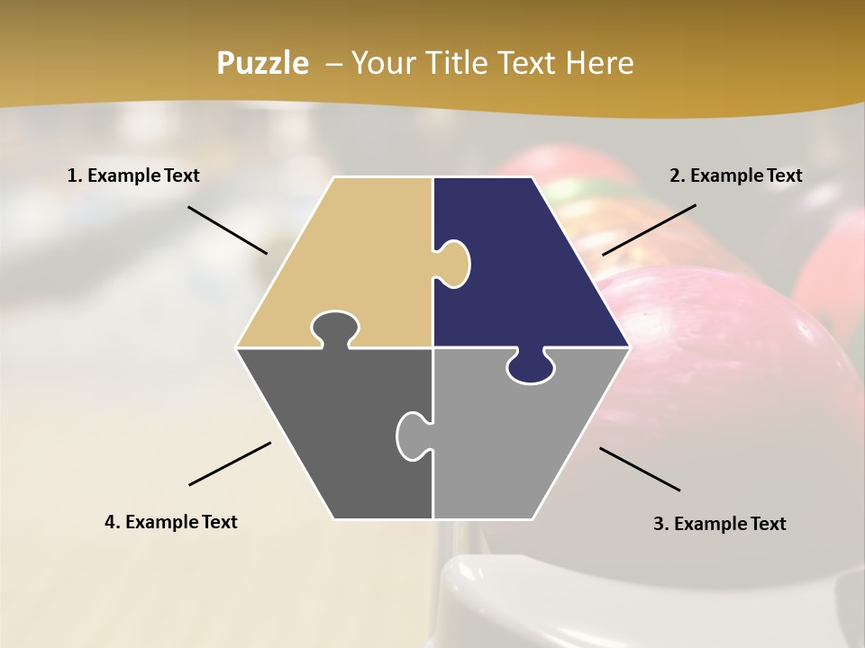 Fun Strike Player PowerPoint Template
