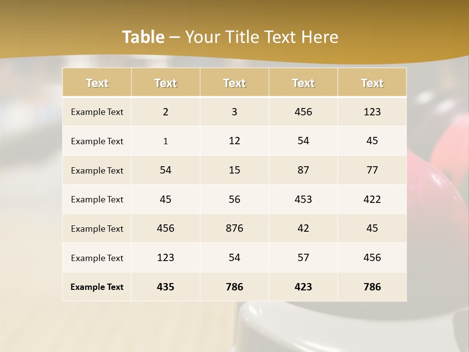 Fun Strike Player PowerPoint Template