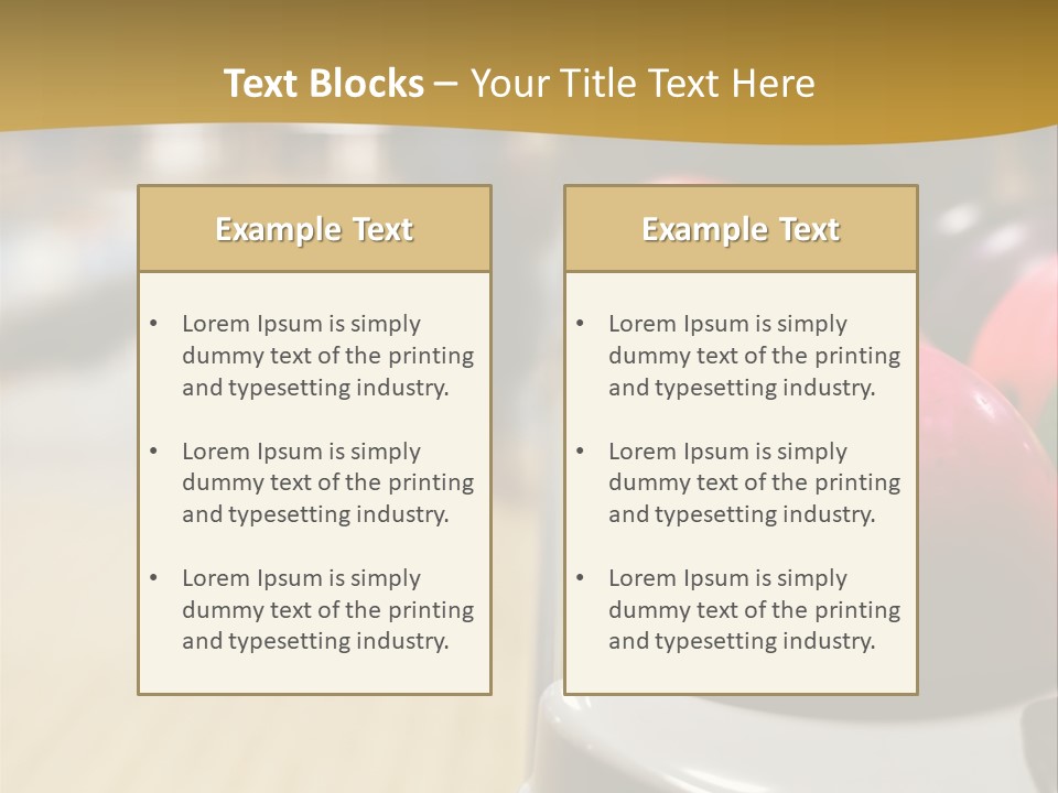 Fun Strike Player PowerPoint Template