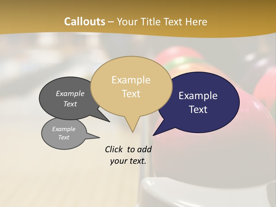 Fun Strike Player PowerPoint Template
