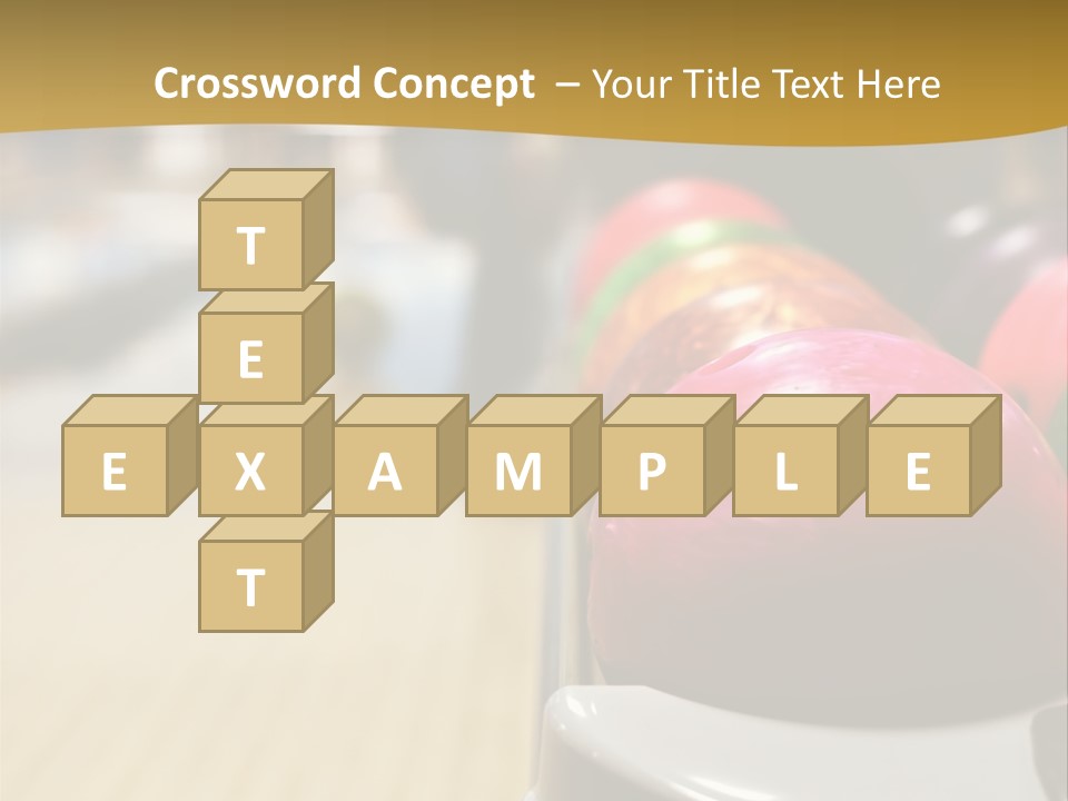 Fun Strike Player PowerPoint Template
