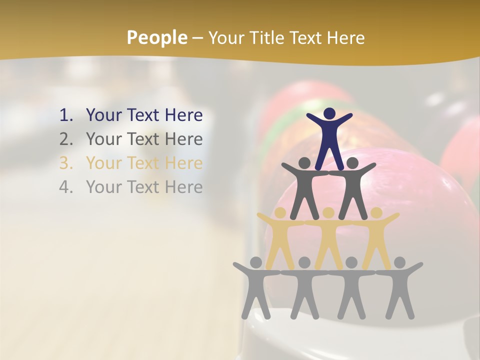 Fun Strike Player PowerPoint Template