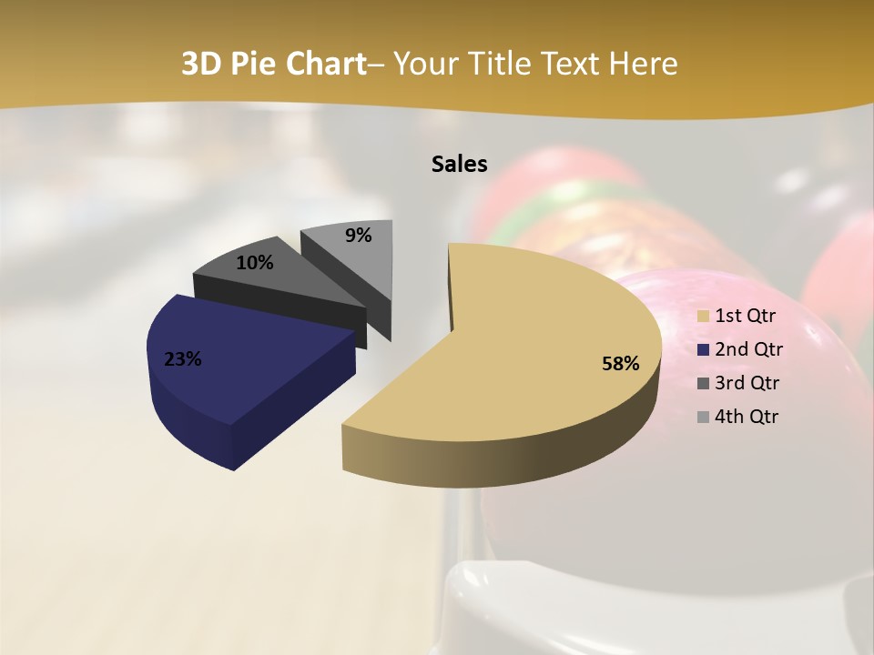 Fun Strike Player PowerPoint Template