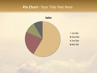 Farm Yellow Hair PowerPoint Template