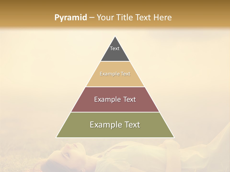 Farm Yellow Hair PowerPoint Template