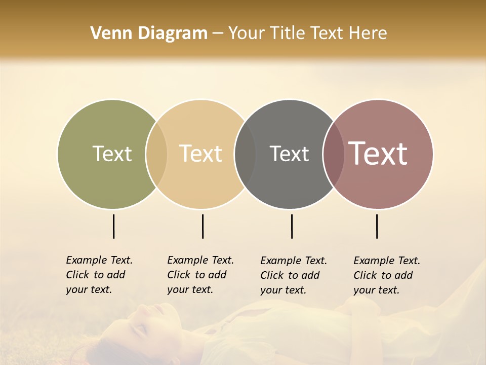 Farm Yellow Hair PowerPoint Template