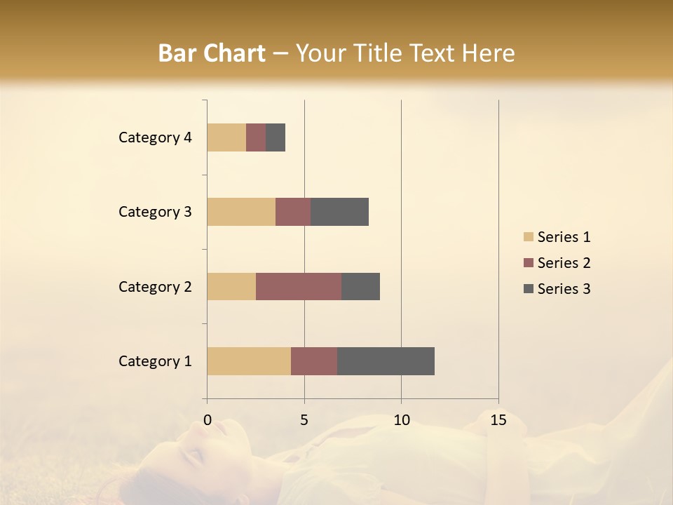 Farm Yellow Hair PowerPoint Template