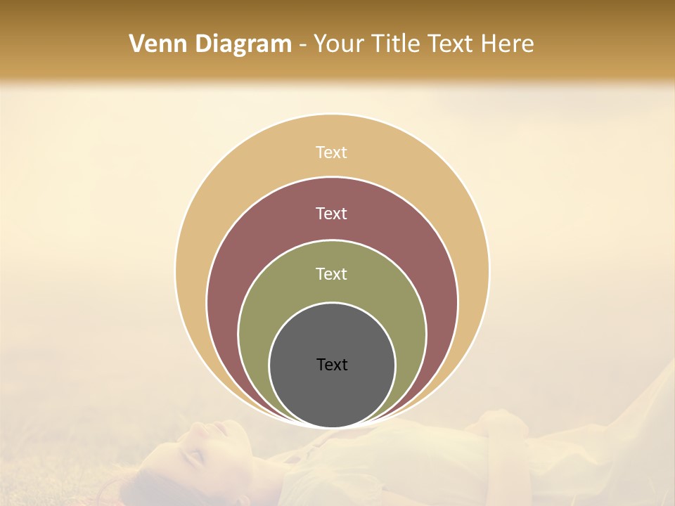 Farm Yellow Hair PowerPoint Template