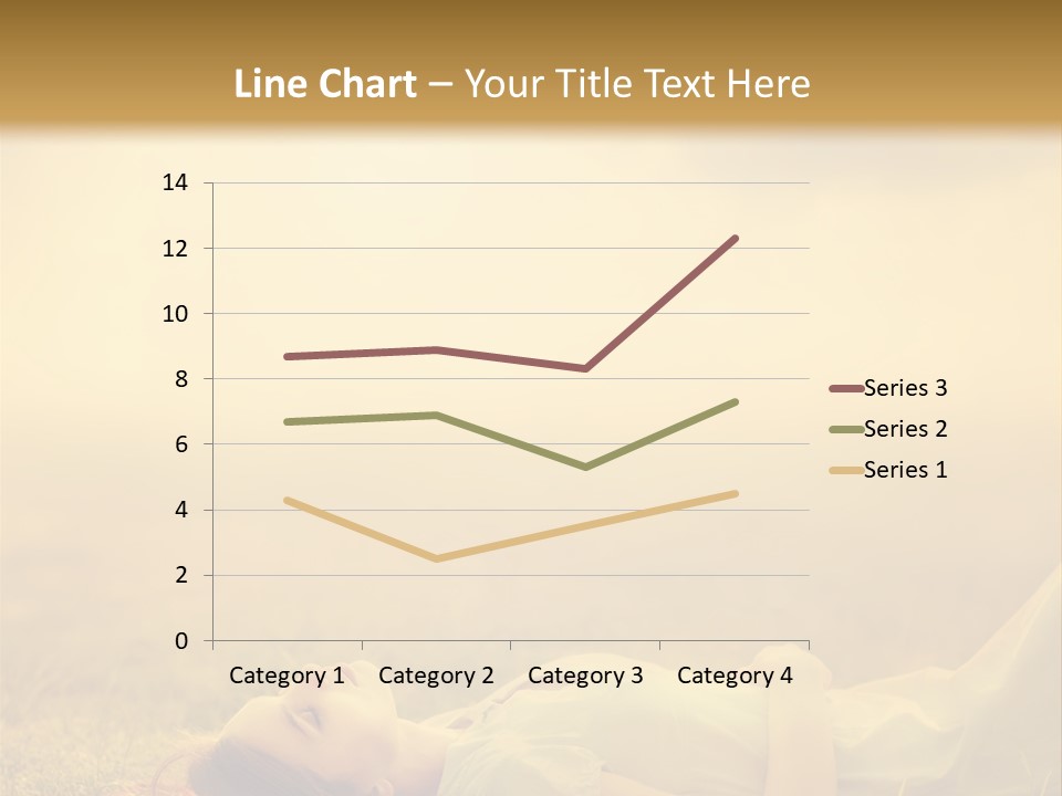 Farm Yellow Hair PowerPoint Template