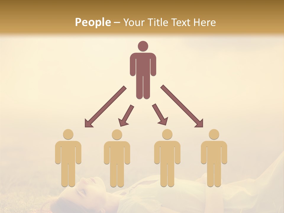 Farm Yellow Hair PowerPoint Template