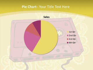 Old Audio Cassette Dated PowerPoint Template