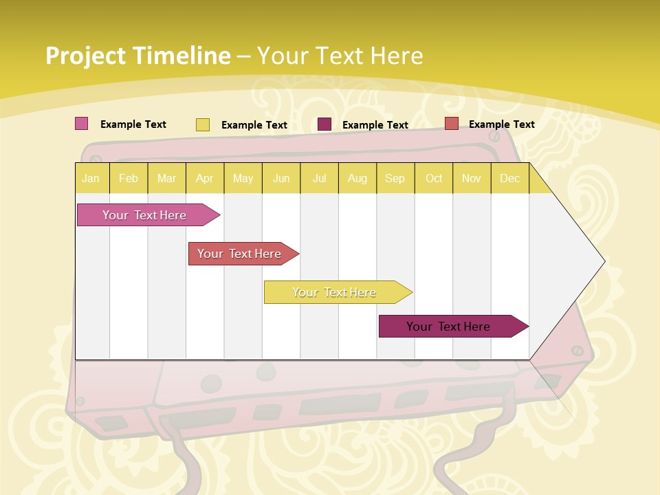 Old Audio Cassette Dated PowerPoint Template