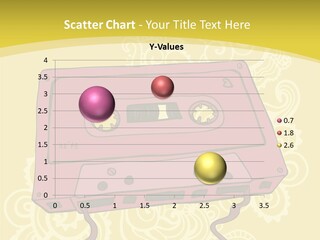 Old Audio Cassette Dated PowerPoint Template