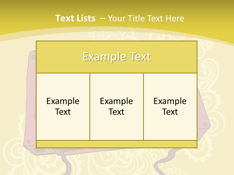 Old Audio Cassette Dated PowerPoint Template