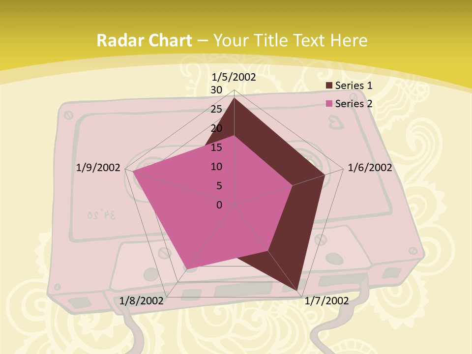 Old Audio Cassette Dated PowerPoint Template