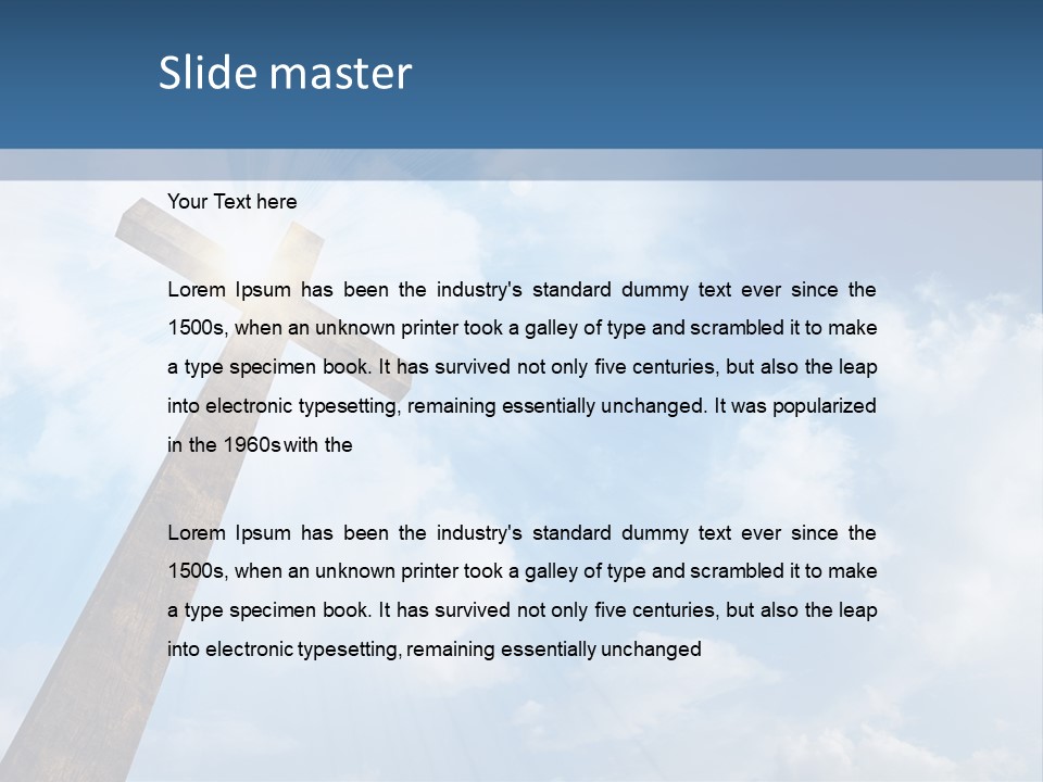 Positive Thumb Up Girl PowerPoint Template