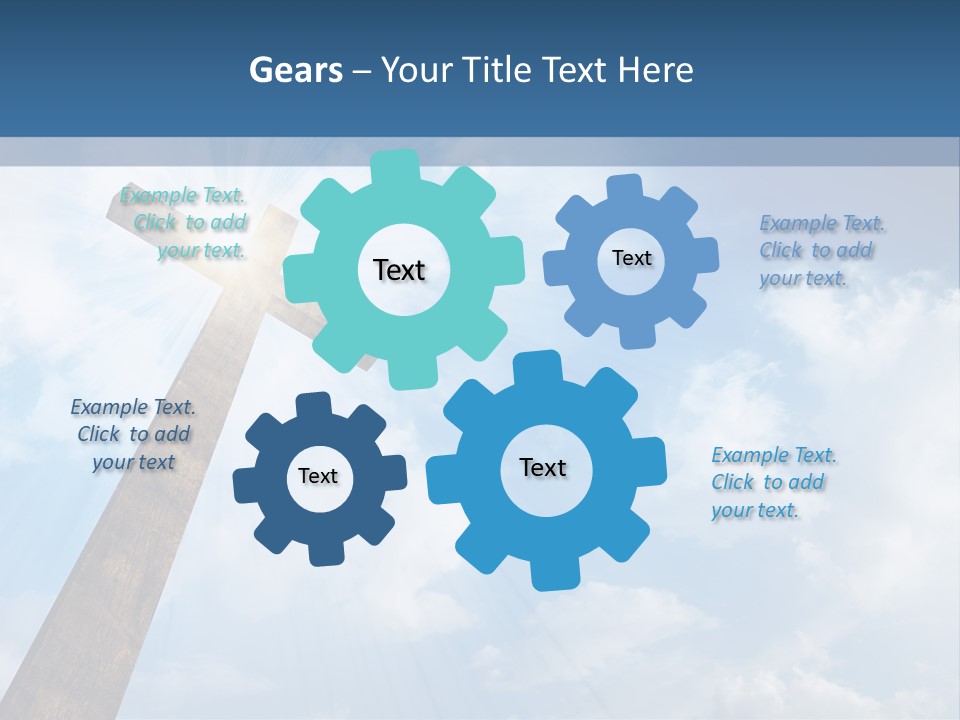 Positive Thumb Up Girl PowerPoint Template