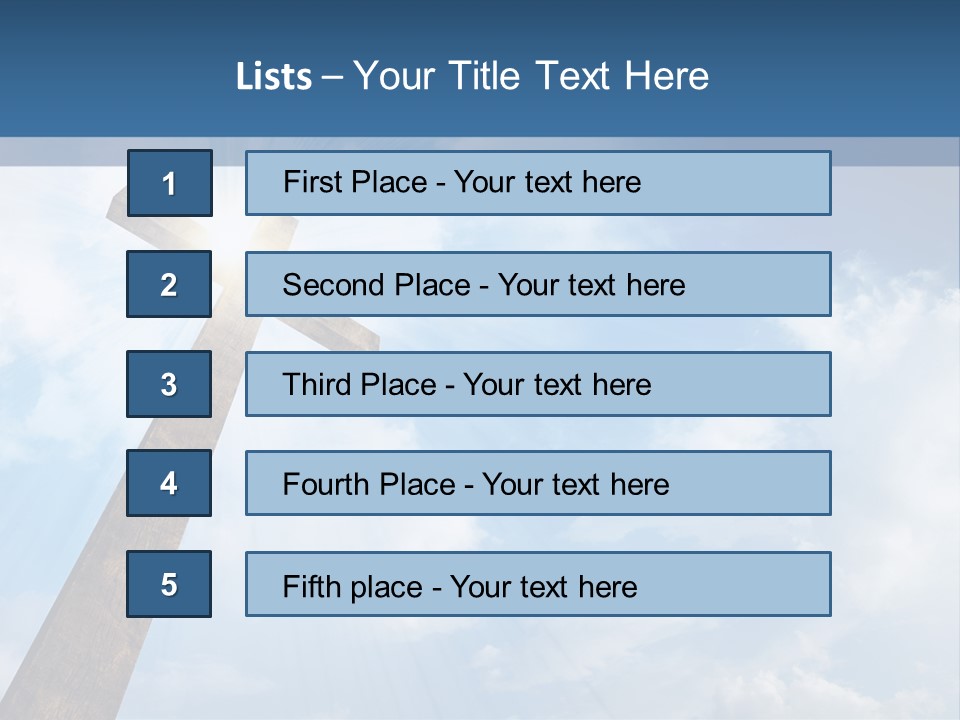 Positive Thumb Up Girl PowerPoint Template