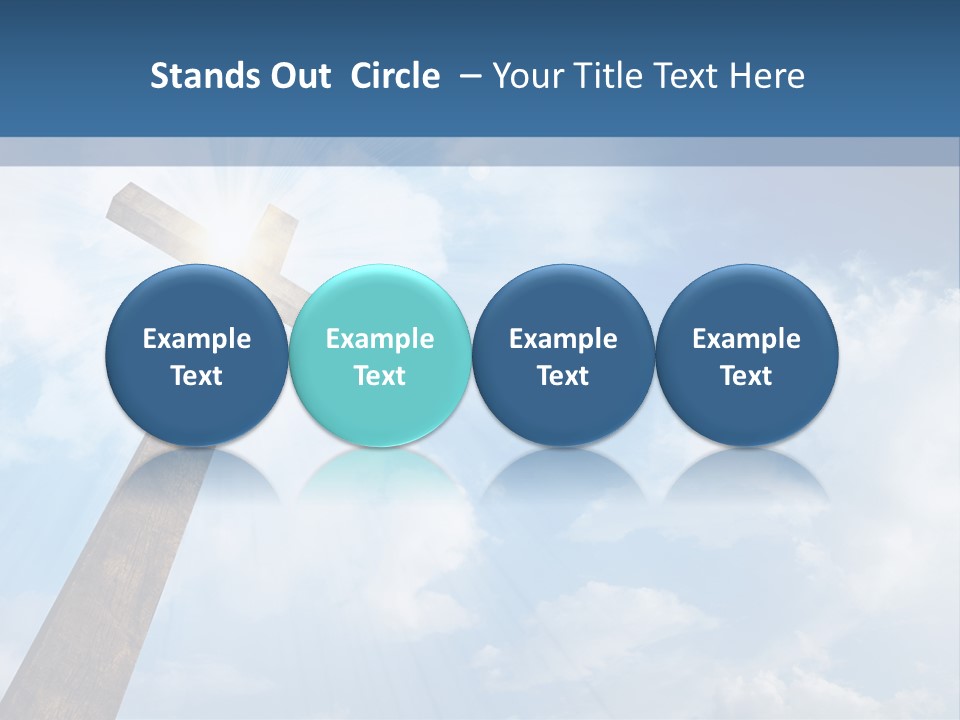 Positive Thumb Up Girl PowerPoint Template