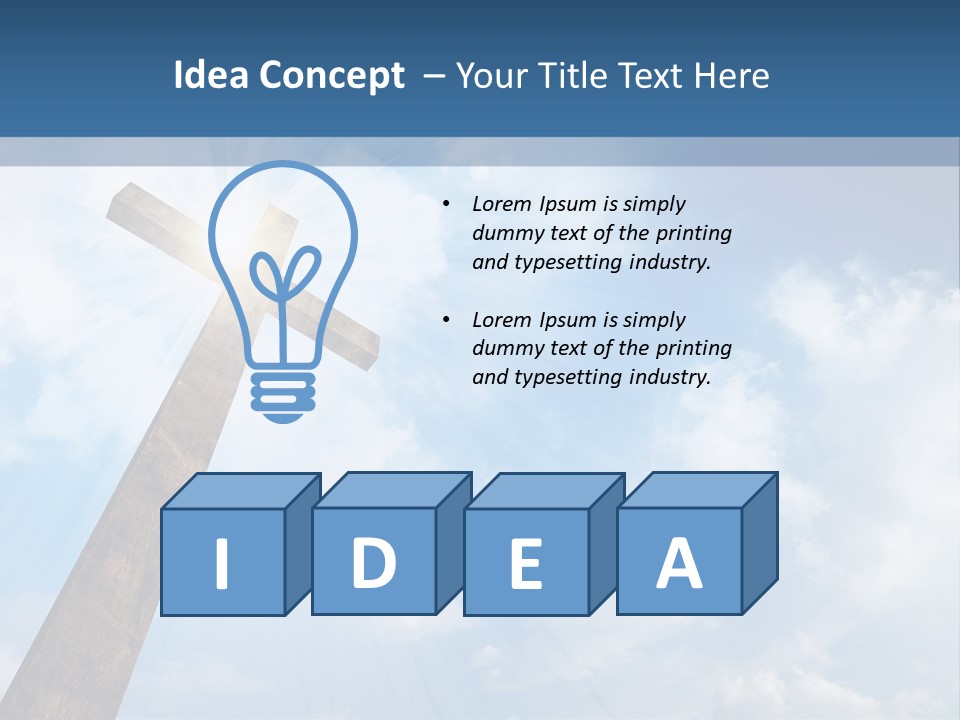 Positive Thumb Up Girl PowerPoint Template