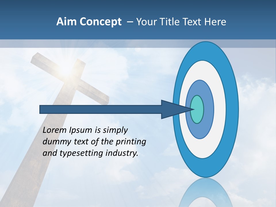 Positive Thumb Up Girl PowerPoint Template