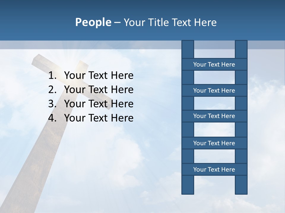 Positive Thumb Up Girl PowerPoint Template