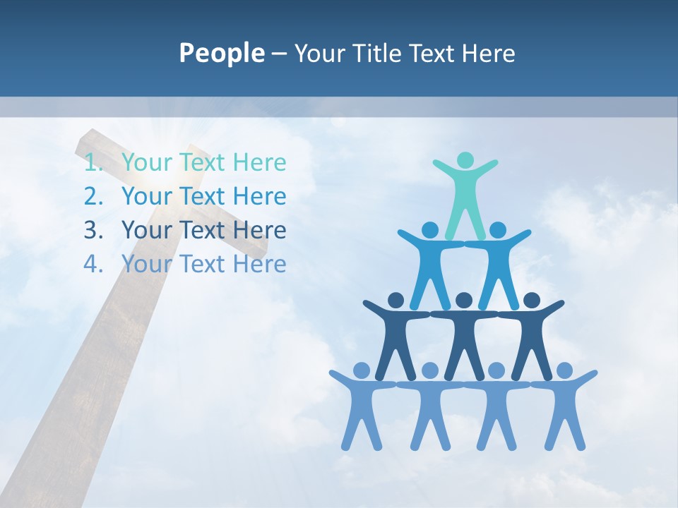 Positive Thumb Up Girl PowerPoint Template