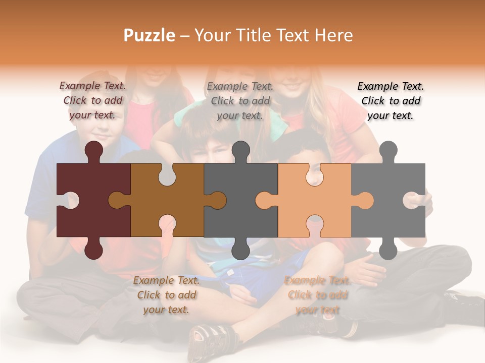 Positive Thumb Up Girl PowerPoint Template