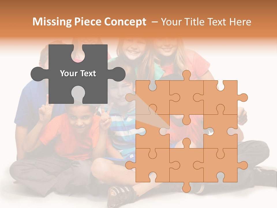 Positive Thumb Up Girl PowerPoint Template