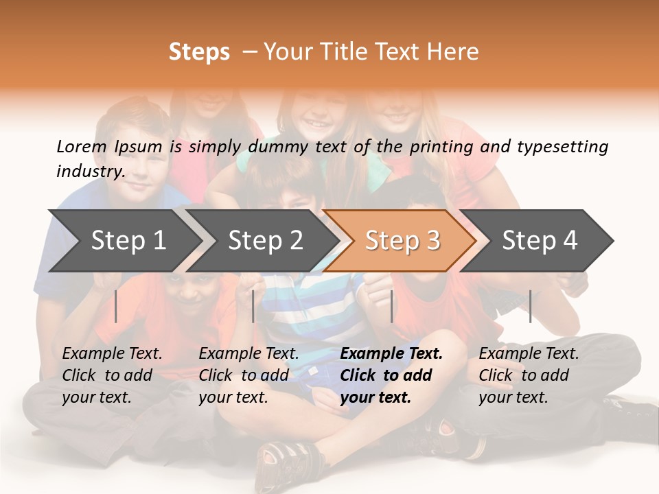 Positive Thumb Up Girl PowerPoint Template