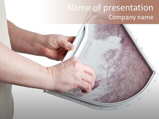 Fibers Filter Dryer PowerPoint Template