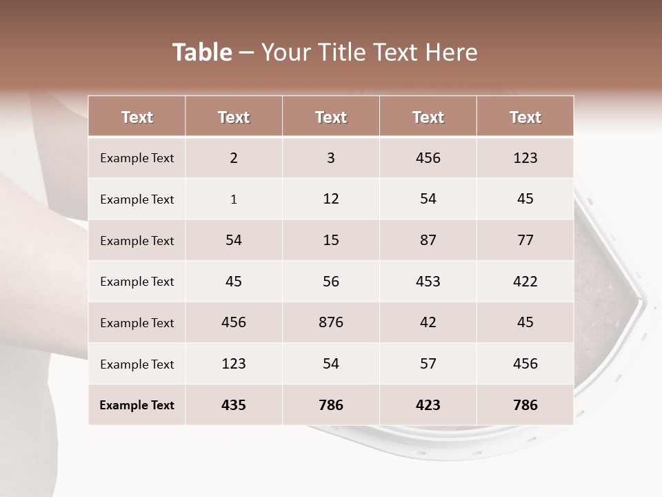 Fibers Filter Dryer PowerPoint Template