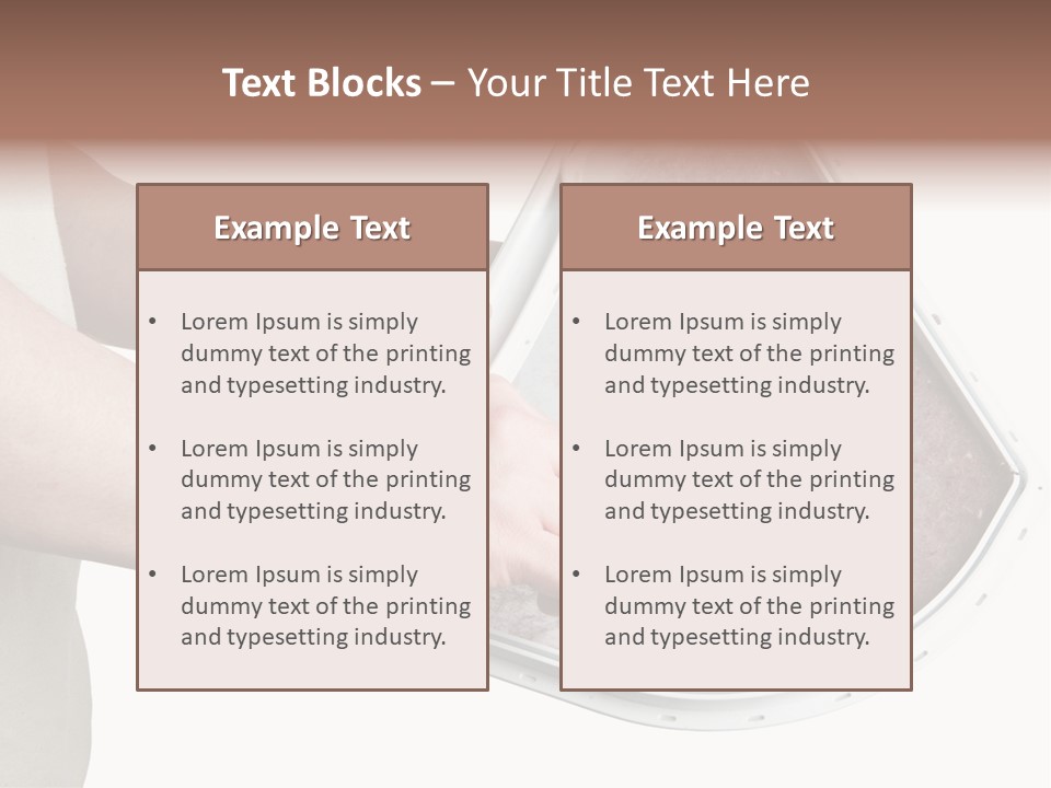 Fibers Filter Dryer PowerPoint Template