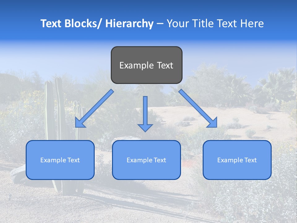 Scenic Oasis Colorful PowerPoint Template