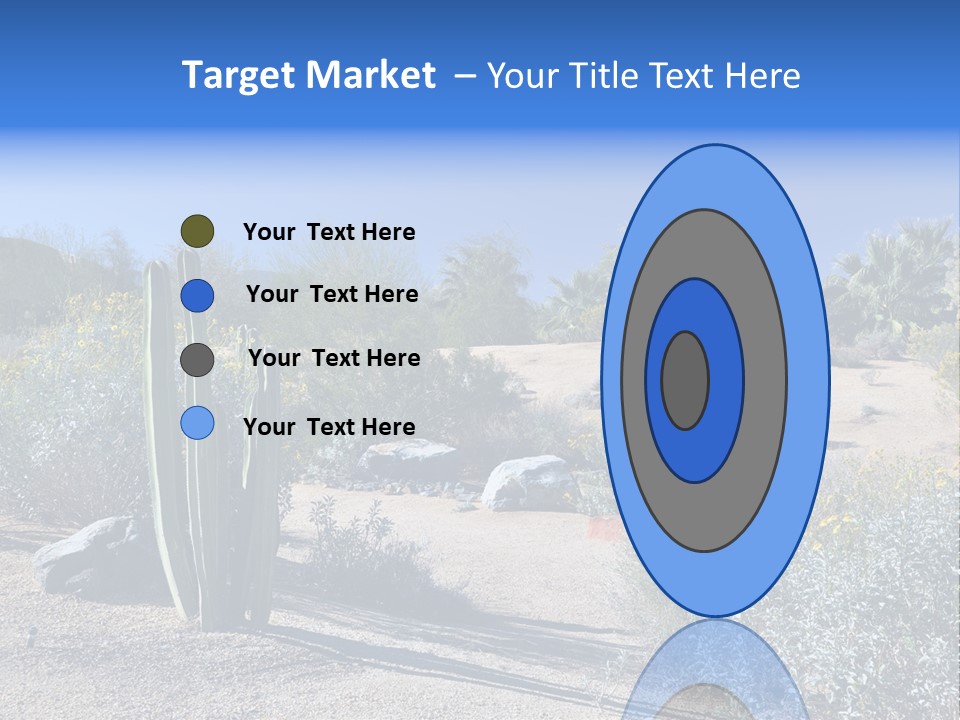 Scenic Oasis Colorful PowerPoint Template