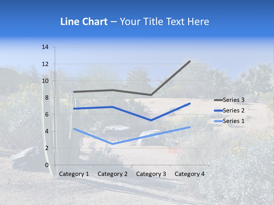 Scenic Oasis Colorful PowerPoint Template