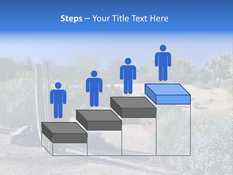 Scenic Oasis Colorful PowerPoint Template